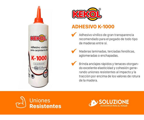 Kekol Vinyl Adhesive 1 Kg Carpentry K1000 2