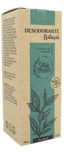 Sentida Botánica Natural Herbal Vegan Cream Deodorant 4