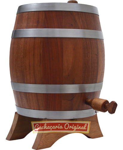 Barril Barrica Ancorote Madeira Cabreúva Vertical 3l Madeira 1