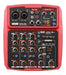 Consola Mixer Novik Nvk-i06bt 6 Canales Bluetooth Usb 0