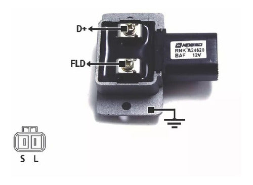 Nosso Regulator De Voltaje Compatible Con Kia Besta Gs 1