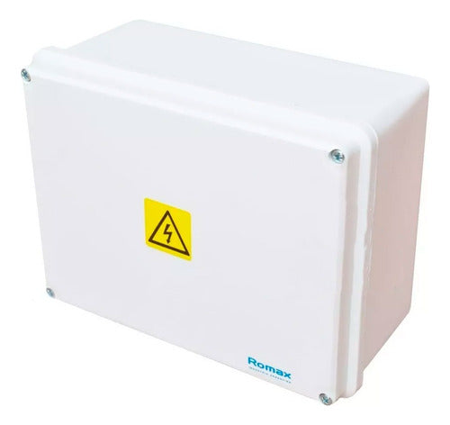 Romax Exterior Waterproof Box for Balun Cameras 15x20x8 0