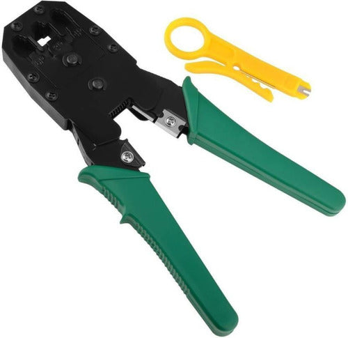 NRG Crimping Tool for RJ45 RJ11 RJ12 UTP Network Assembly 0