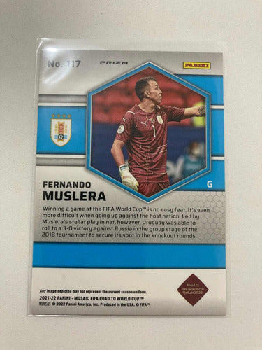 Fernando Muslera - Panini Mosaic 2022 Insert Road To Qatar 2