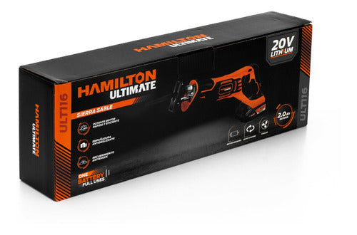 Hamilton Ultimate ULT116 Wireless Reciprocating Saw 20V 4