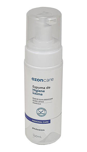 Espuma Hig. Íntima Ozoncare - 150ml | Oliva, Ácido Lático 0