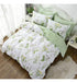 Fadfay Queen Duvet Cover Set 4 Pieces Shabby Daisy and Lavender Flowers 2