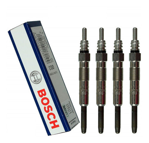 Bosch Pre Heating Plug Set X4 Renault Clio 1.5 Dci 0