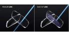 Optek Lennon Small Blue Light Filter Glasses for PC Strain Relief 35