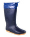 Nautical Rain Boots with Adjustable Laces - Size 39/40 3