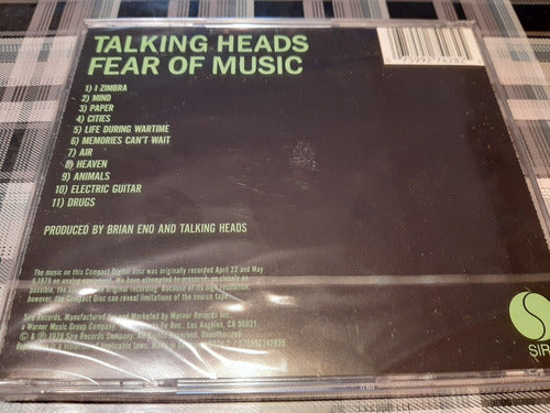 Talking Heads - Fear Of Music - Cd Importado Nuevo Cerrado 1