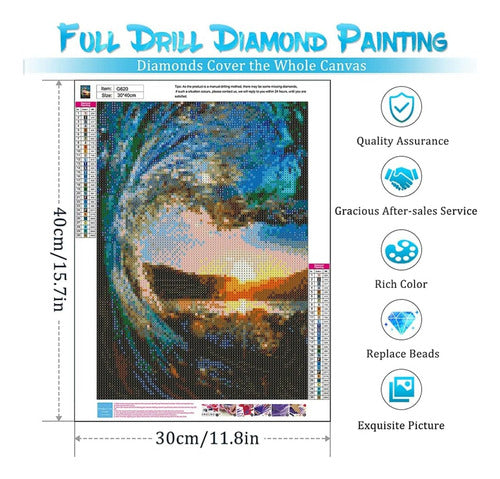 Cupmod Diamond Painting Kit Playa Modelo 20 1