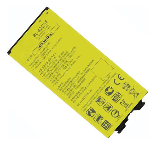 LG Bata Para G5 H850 H820 2800mah Bl-42d1f 100% Original 3