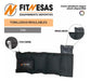 Functional Fitness Training Kit - Mat + 3kg Ankle Weights + 2x 3kg Dumbbells + Band + Ab Roller 29