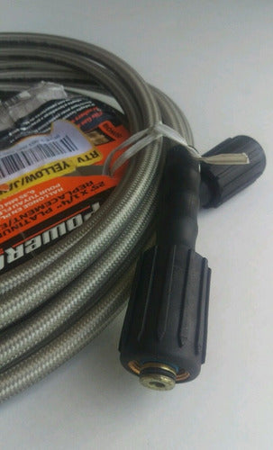 Powercare Flexible Pressure Washer Hose 9 Meters with Connectors 2