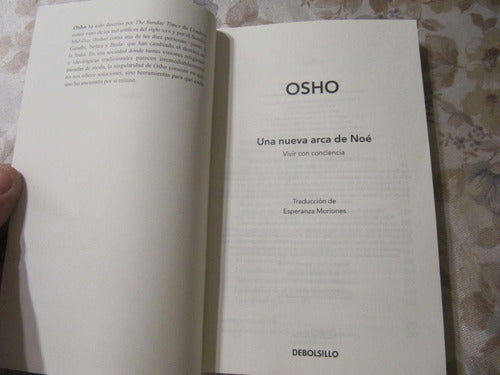 Una Nueva Arca De Noe - Vivir Con Conciencia Osho - Inedito 1