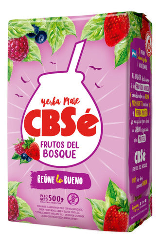 CBSé Yerba Frutos del Bosque 500 Gr X 12 Unidades 0