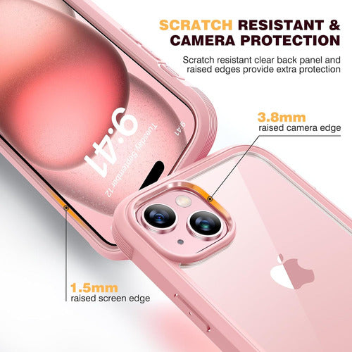 Diaclara iPhone 15 Full Body Resistant Case 4