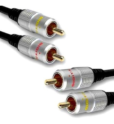 Puresonic Stereo Audio Cable Hi-F Ofc Gold 1.8m Blister 0