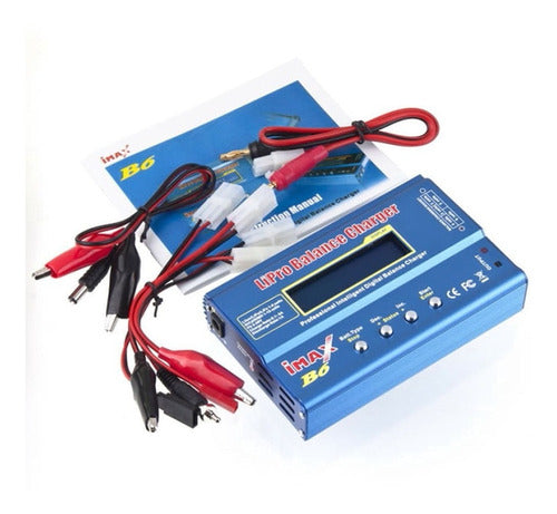 Imax B6 2s 3s 4s-6 3.7v 7.4v 11.1v Lipo Ni-mh Vida Rc Cargad 0