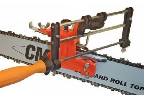 Manual Chainsaw Chain Sharpener with 2 Files 6