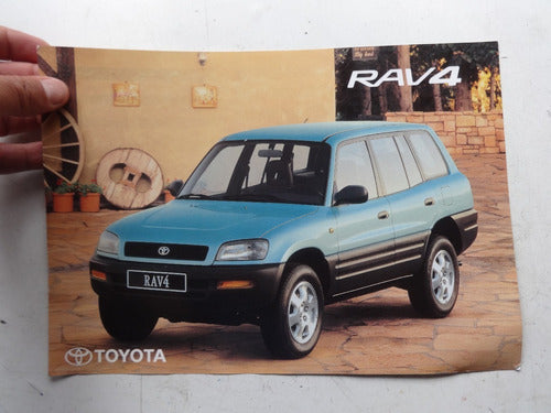 Folleto Toyota Rav4 1996 1998 Antiguo No Manual Auto 2