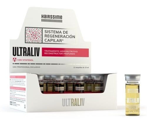 Ampollas Ultraliv Hairssime X 15 Ml X 12 Unidades 0