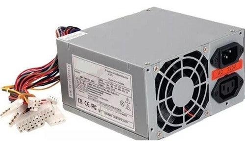 Fuente Atx 500w Xtreme 24+4 Pines Sata Molex Para Pc 2