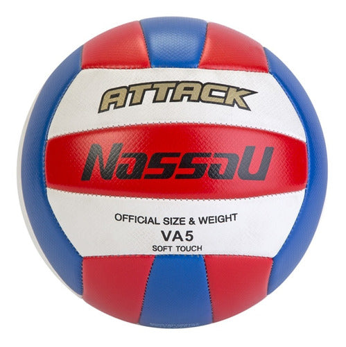 Nassau Attack Volleyball Ball - 5 Soft Touch Professional 46