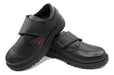 Kickers School Shoes With Velcro Dual Fit 26/30 Kool 3