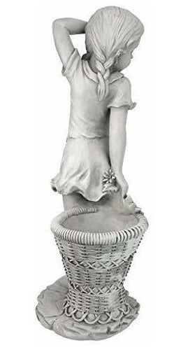 Design Toscano Francesca Statue of the Flower Girl 3