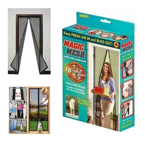 APG Magic Mesh Anti-Insect Magnetic Screen Door 2