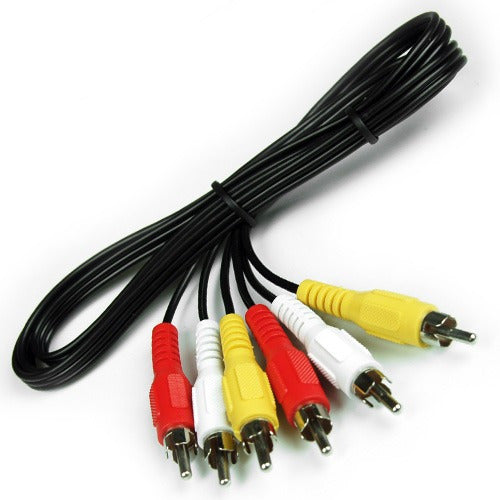 Macars Cable 3 Rca A 3 Rca Audio Y Video 1.80 Mts M-250 0