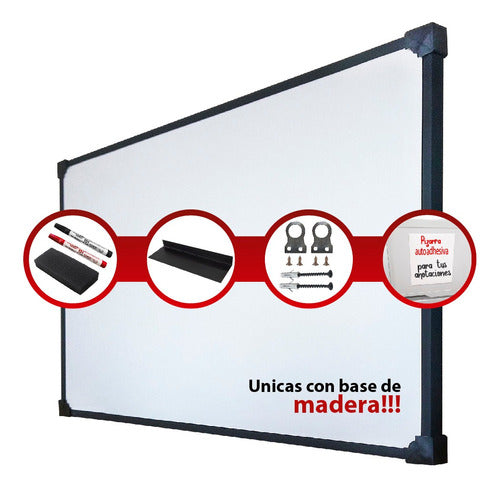 Doggo Premium Whiteboard 90x140cm for Intensive Use + Accessories!! 0