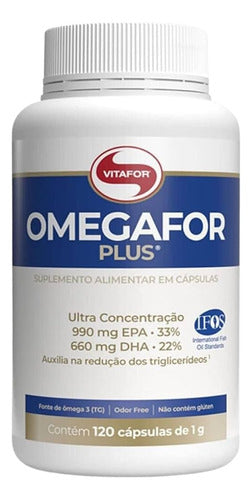 Ômegafor Plus 120 Caps - Vitafor 0