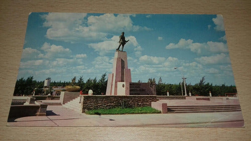 Antigua Postal Santiago Del Estero Monumento Al Fundador 0