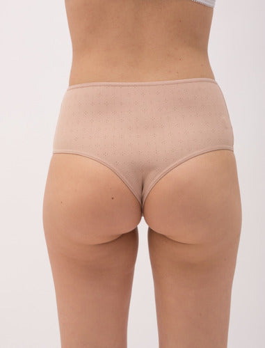 Pack of 3 High-Waisted Thong Panties Women Various Models 28