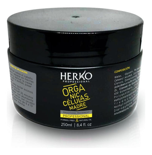 Herko Professional Organic Células Madre 1-Step Formaldehyde-Free Hair Smoothing Treatment 0