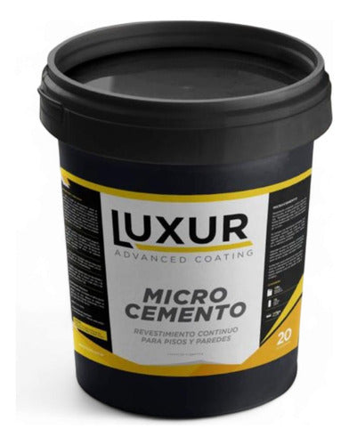 Luxur Advanced Coating Microcemento Micropiso En Paredes Y Pisos 0