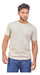 Men's Beige Slim Fit Lycra Jersey T-shirt, Bravo J.T.S Up to 3XL 0