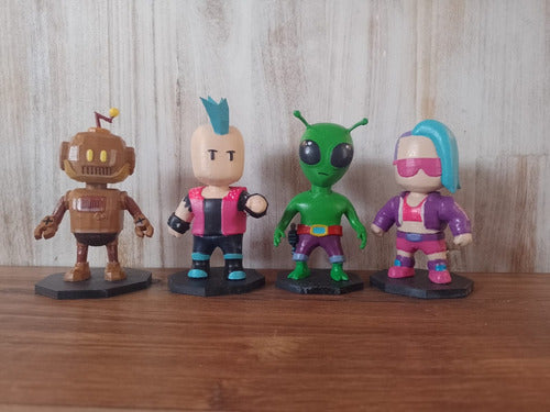 Stumble Guys Cake Toppers 15cm Xunid 3D Printed Figures 3