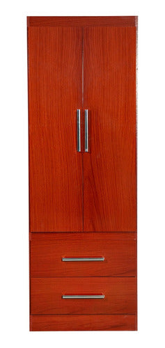 Máximo Wardrobe 2 Doors 2 Drawers Mahogany 2