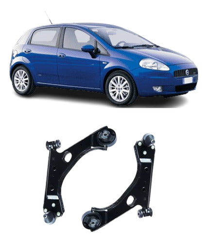 Kit X2 Parrilla Suspension Fiat Punto Año 2008 0