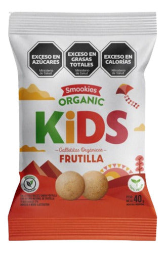 Smookies Galletitas Frutilla Snacks Kids 40gr 0