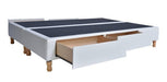 TU MEJOR SOMMIER Cama Con 2 Cajones, Plaza 1/2 90 X 190 Cm 2