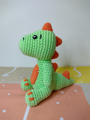 Genérica Dinosaur Amigurumi Handmade 2