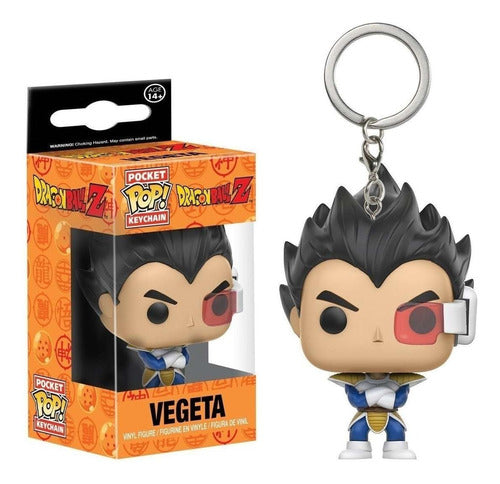 Funko Pop! Dragon Ball Vegeta Keychain 0