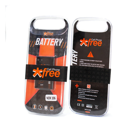 CellPhoneFreeq Compatible Battery for Nokia 106/110 Bl5cb - 1100 Bl5c Bl-5c 2