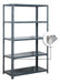 Lumax Metal Shelving Unit 120x45x200 Cm With 5 Shelves 0