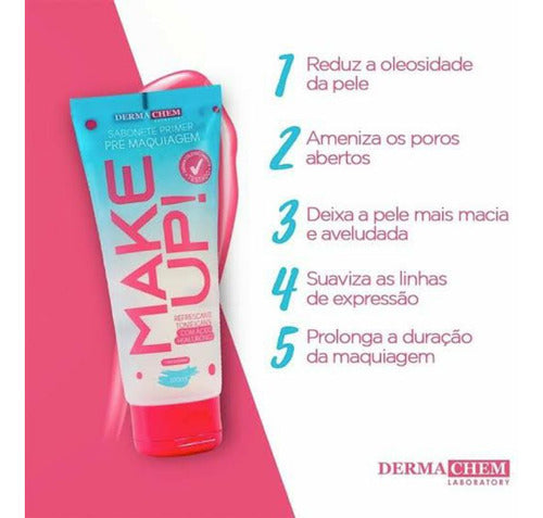 Desmaquillante Pre Maquillaje Dermachem - Makeup San Isidro 3